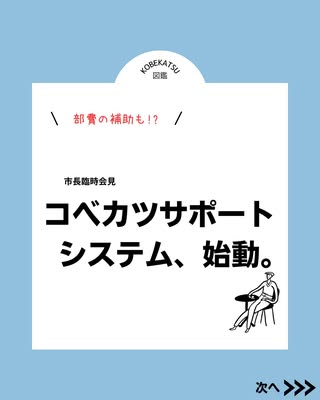 コベカツサポートシステム、始動。